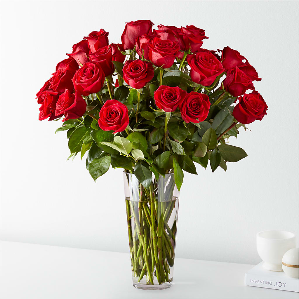 Long Stem Red Rose Bouquet – Joyce Florist Of Dallas Inc, Dallas TX