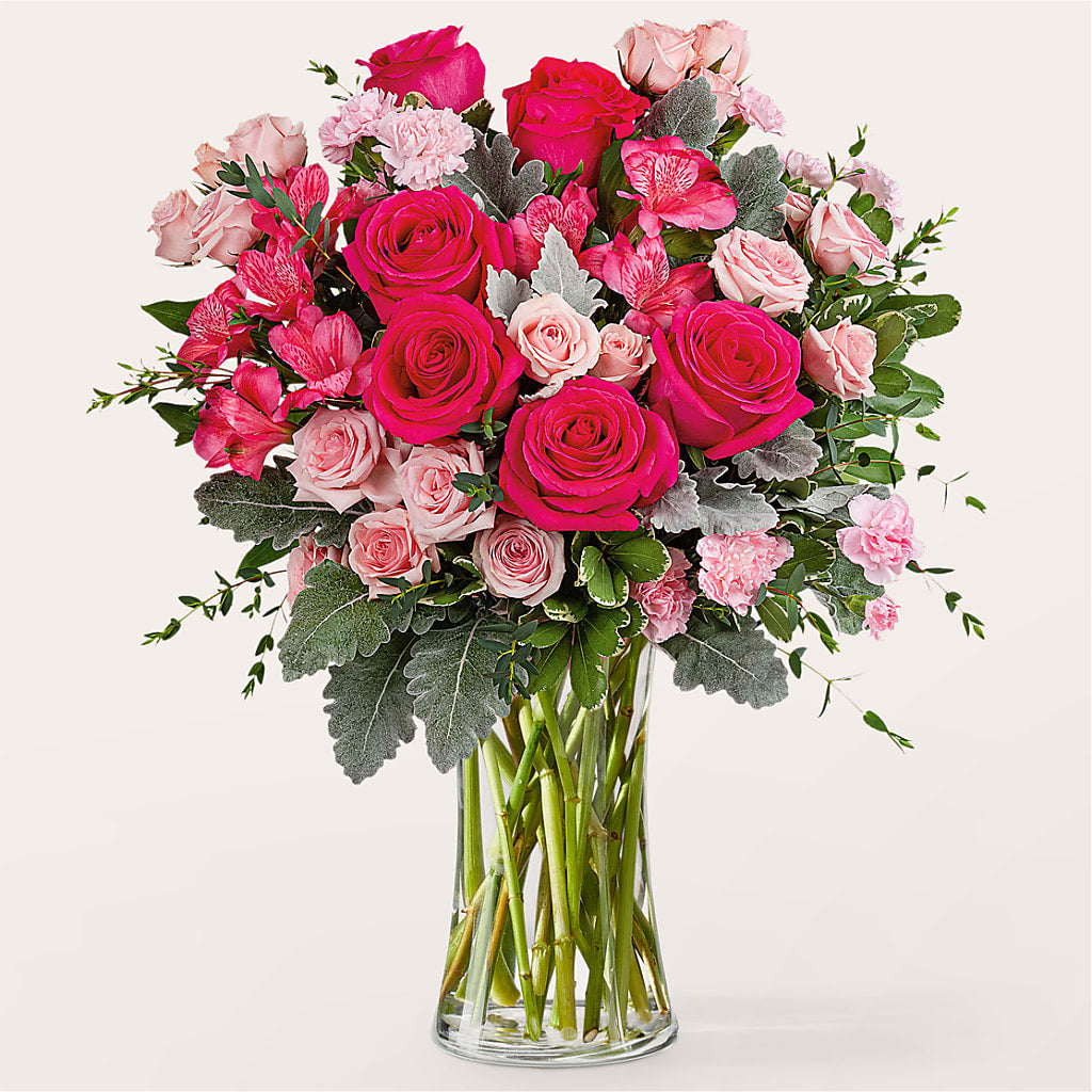 Tickled Pink Bouquet – Joyce Florist Of Dallas Inc, Dallas TX