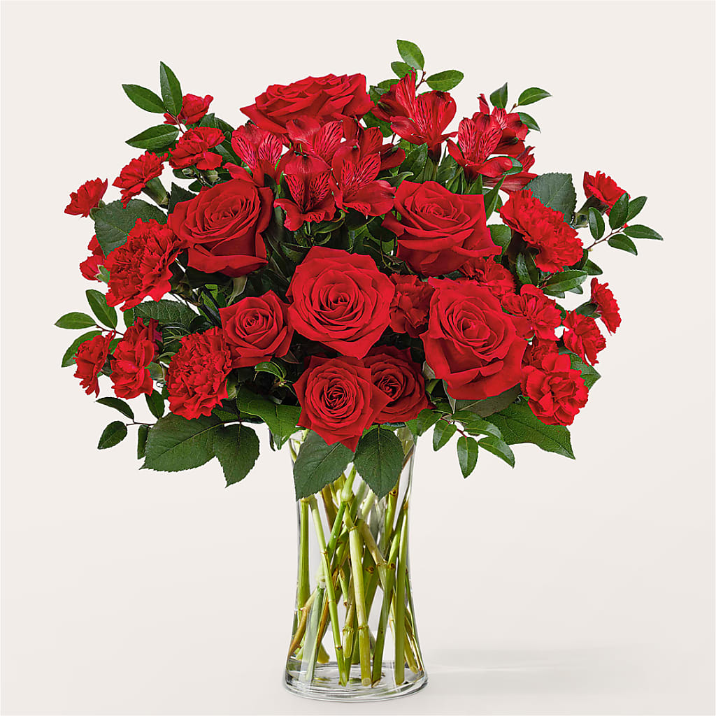 Brilliant Ruby Bouquet – Joyce Florist Of Dallas Inc, Dallas TX