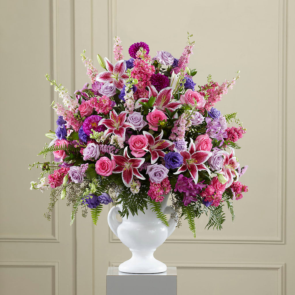 Peaceful Tribute Arrangement – Joyce Florist Of Dallas Inc, Dallas TX