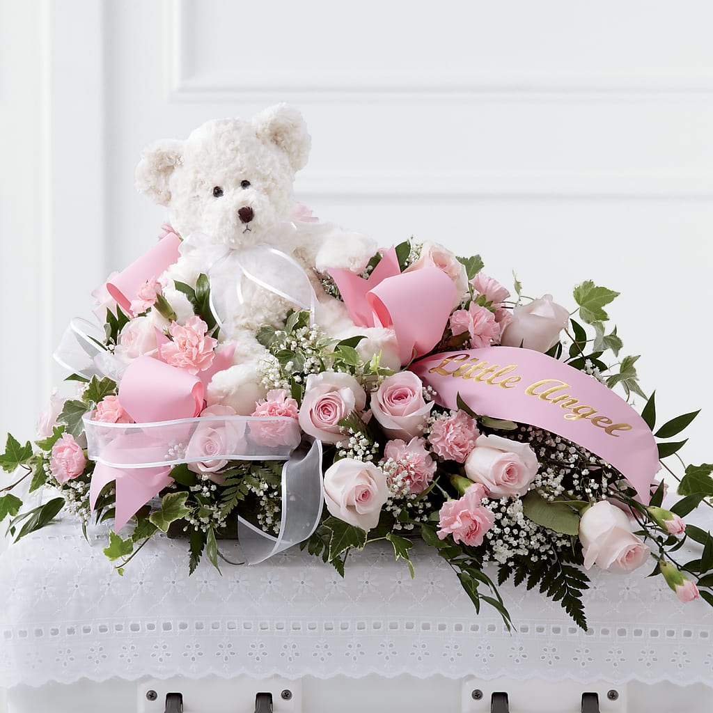 Touch of Sympathy Casket Spray – Joyce Florist Of Dallas Inc, Dallas TX