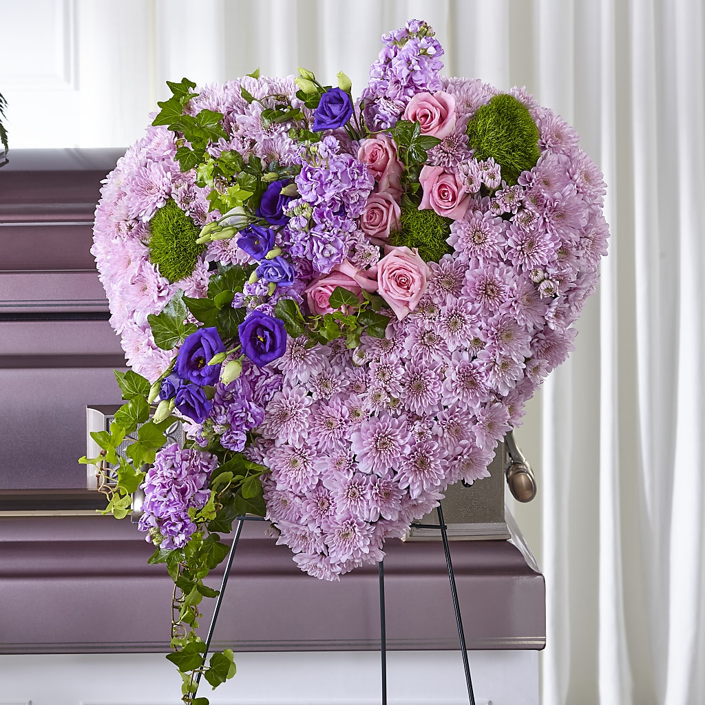 Treasured Love Standing Heart – Joyce Florist Of Dallas Inc, Dallas TX