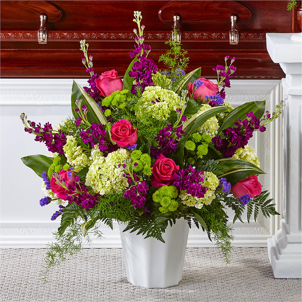 Beautiful Horizons Floor Basket – Joyce Florist Of Dallas Inc, Dallas TX