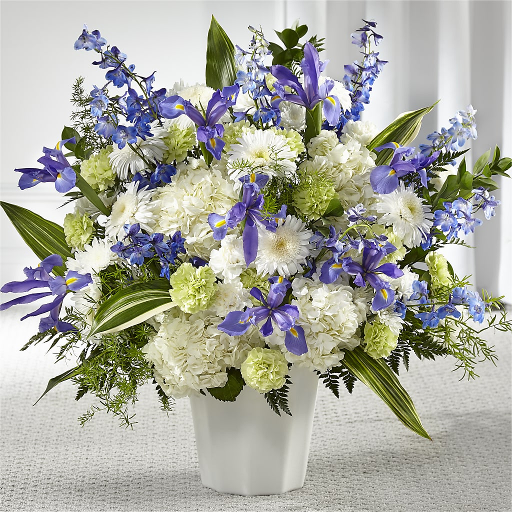 Soft Serenity Floor Basket – Joyce Florist Of Dallas Inc, Dallas TX