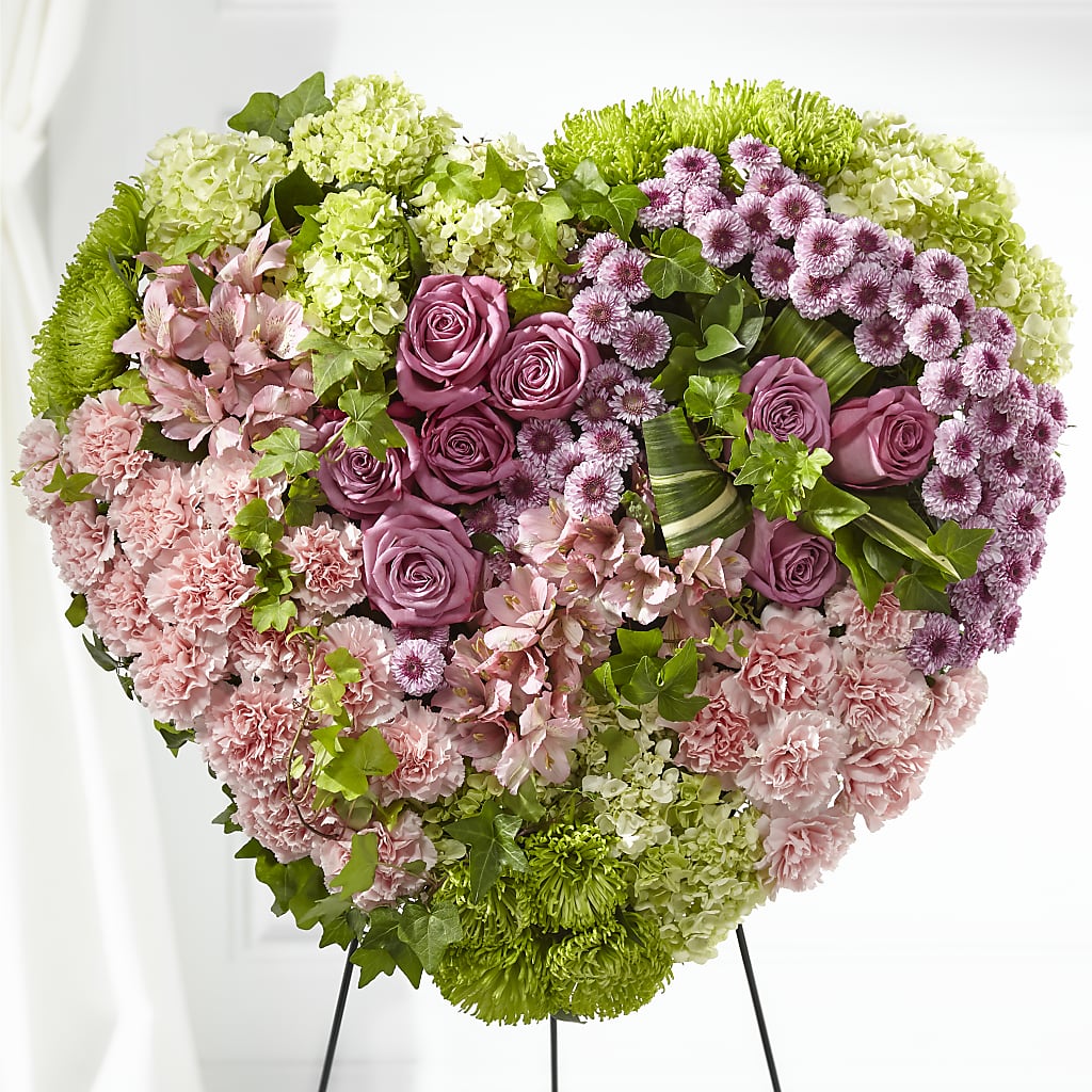 Heartwarming Standing Heart – Joyce Florist Of Dallas Inc, Dallas TX