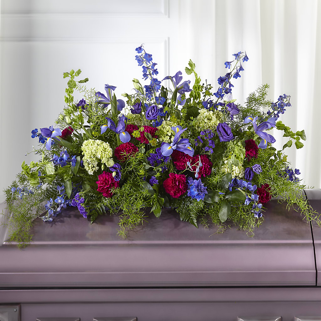 Always Treasured Casket Spray – Joyce Florist Of Dallas Inc, Dallas TX