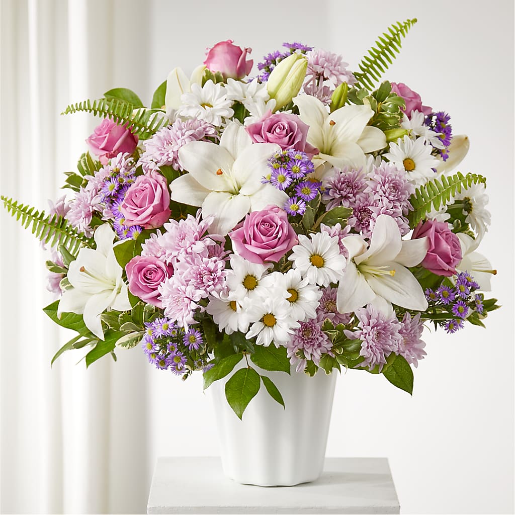 Warmest Thoughts Tabletop Basket – Joyce Florist Of Dallas Inc, Dallas TX