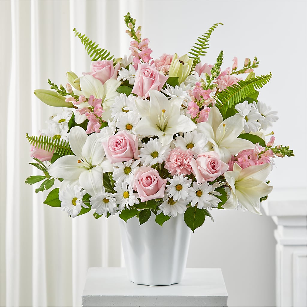 Soft Touch Tabletop Basket – Joyce Florist Of Dallas Inc, Dallas TX