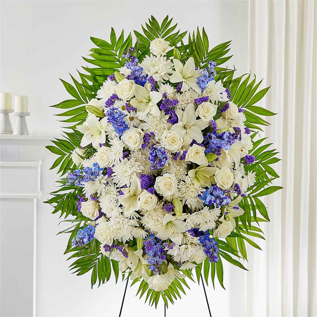 At Rest Standing Spray – Joyce Florist Of Dallas Inc, Dallas TX