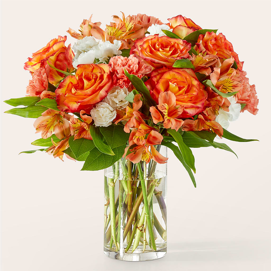 Apricot Glow Bouquet – Joyce Florist Of Dallas Inc, Dallas TX