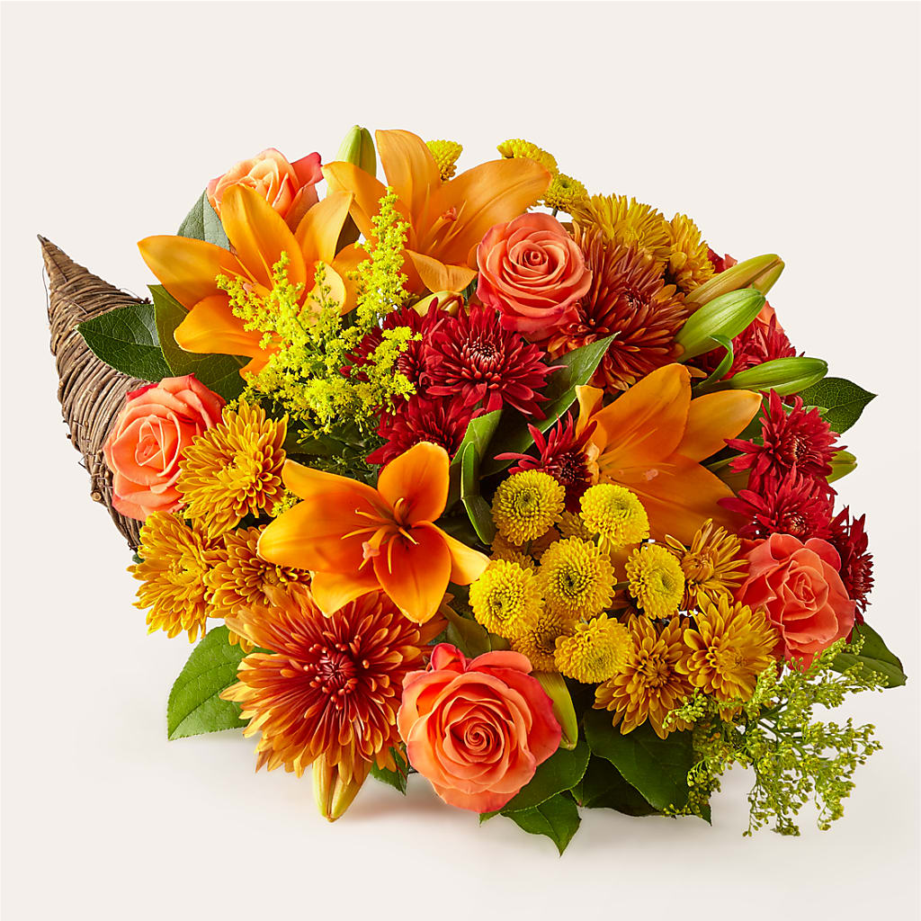 Feast of Color Cornucopia – Joyce Florist Of Dallas Inc, Dallas TX