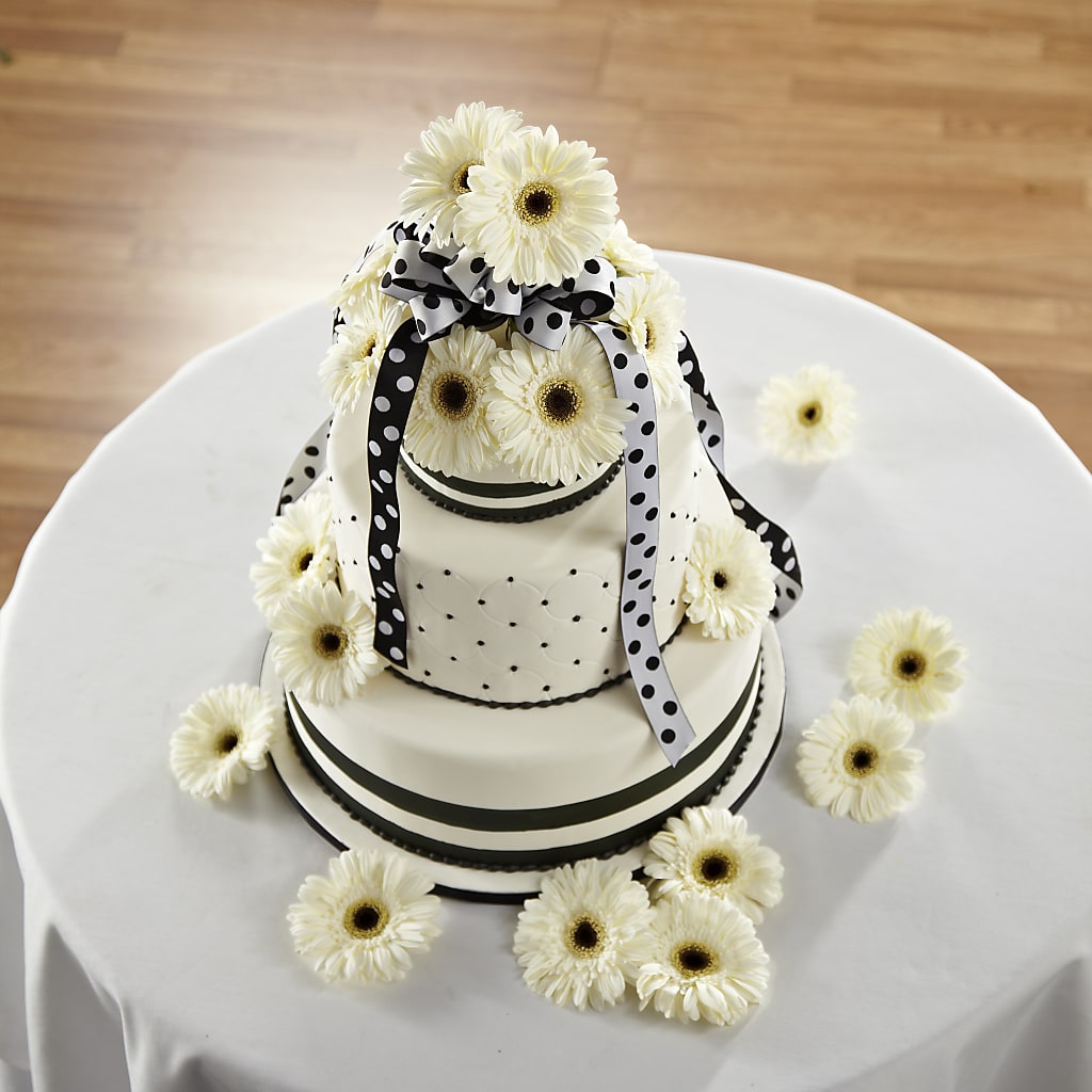 Simple Sophistication Cake Décor – Joyce Florist Of Dallas Inc, Dallas TX