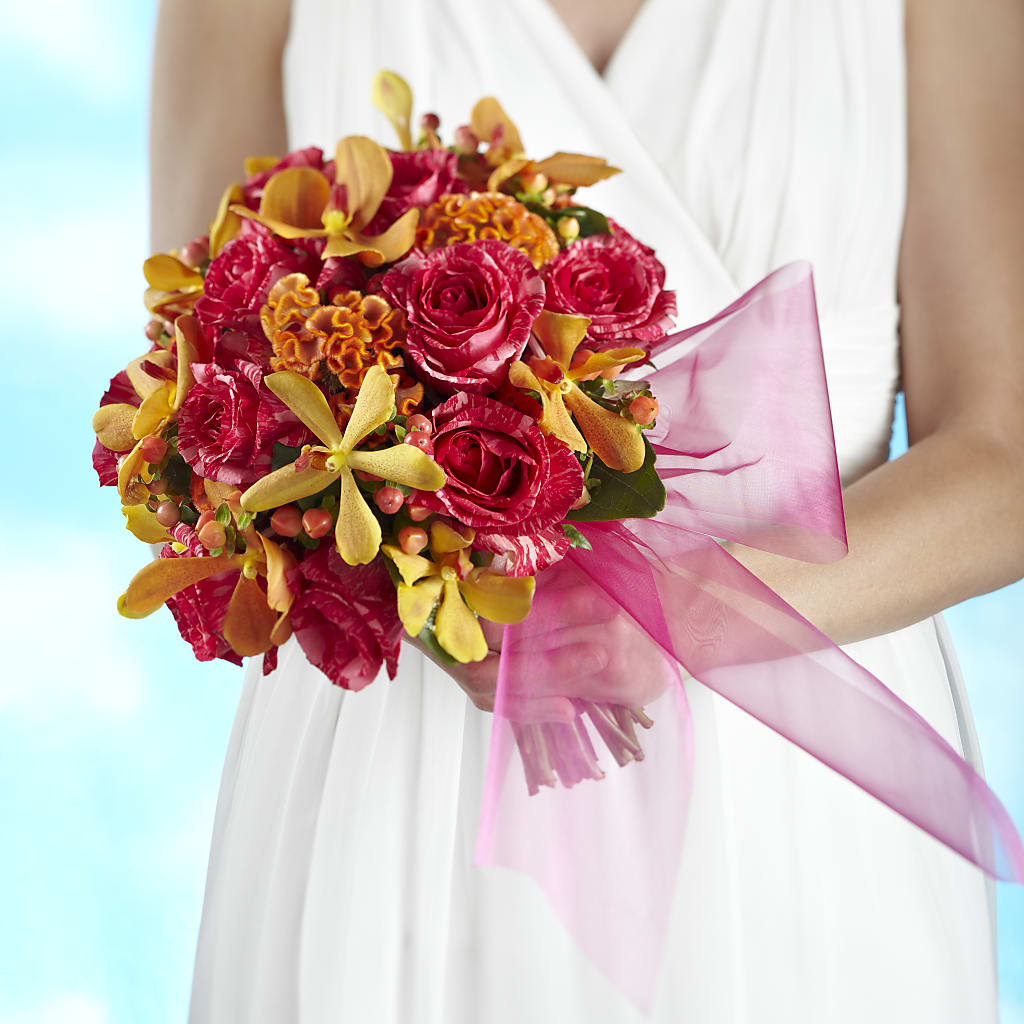 Brilliant Shades of Love Bouquet – Joyce Florist Of Dallas Inc, Dallas TX