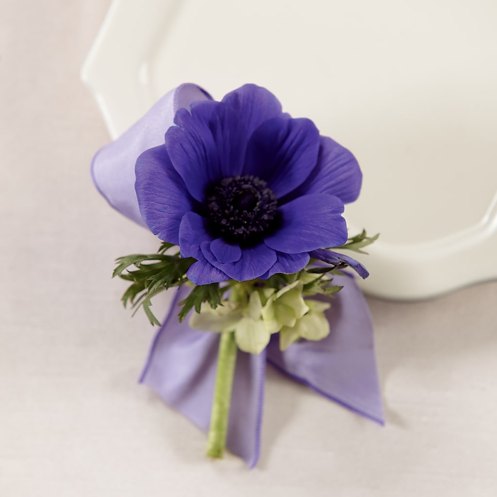 Purple Passion Boutonniere – Joyce Florist Of Dallas Inc, Dallas TX