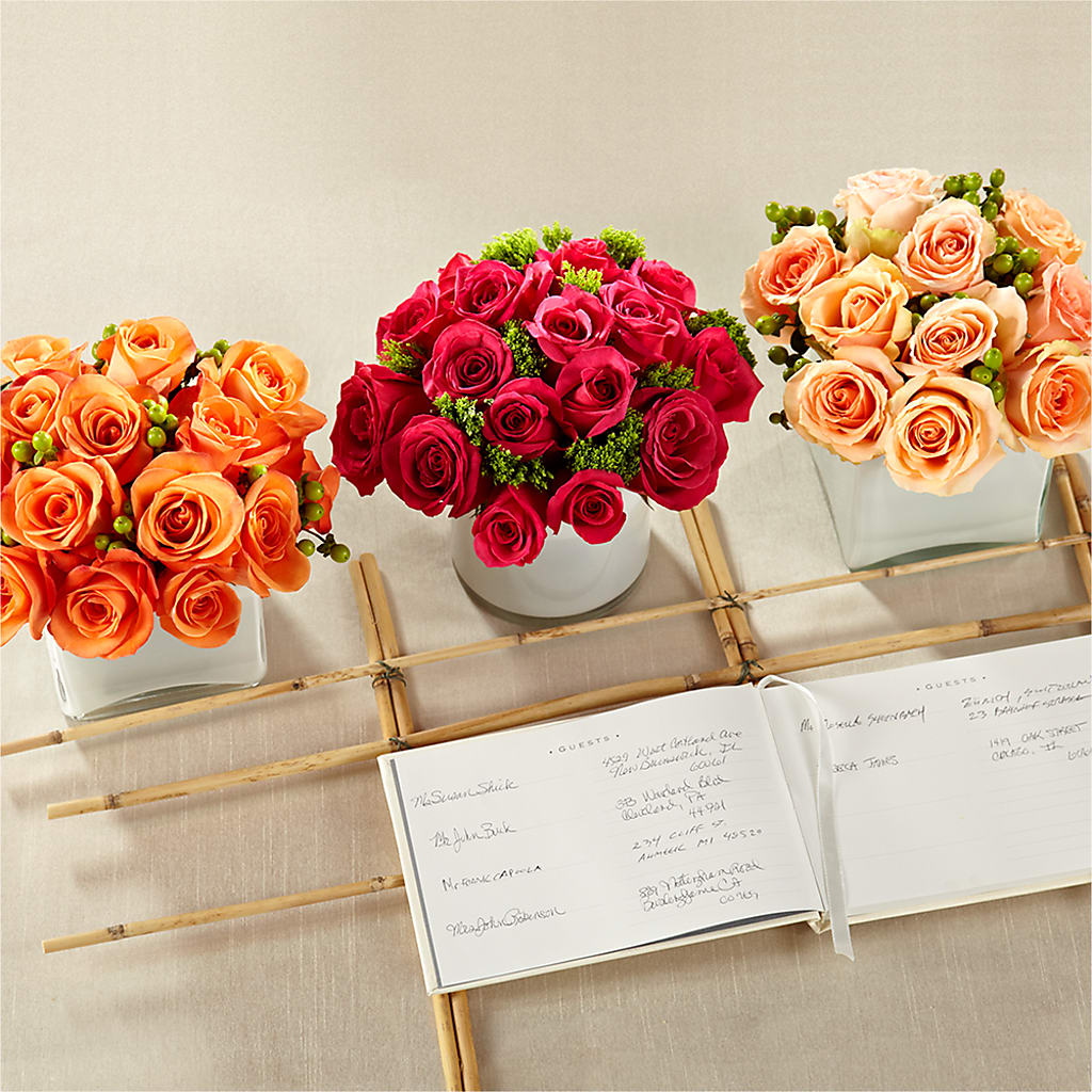 Dawn Rose Centerpiece – Joyce Florist Of Dallas Inc, Dallas TX