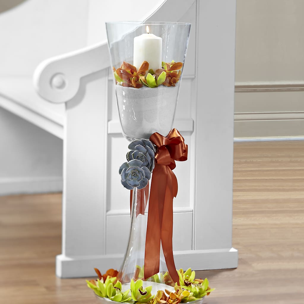 Matrimony Pew Decor – Joyce Florist Of Dallas Inc, Dallas TX