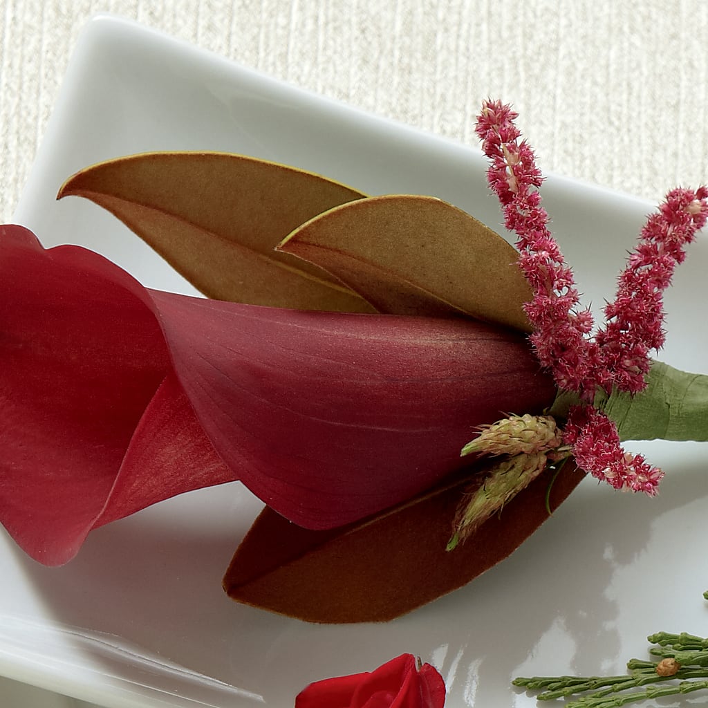 Red Calla Boutonniere – Joyce Florist Of Dallas Inc, Dallas TX