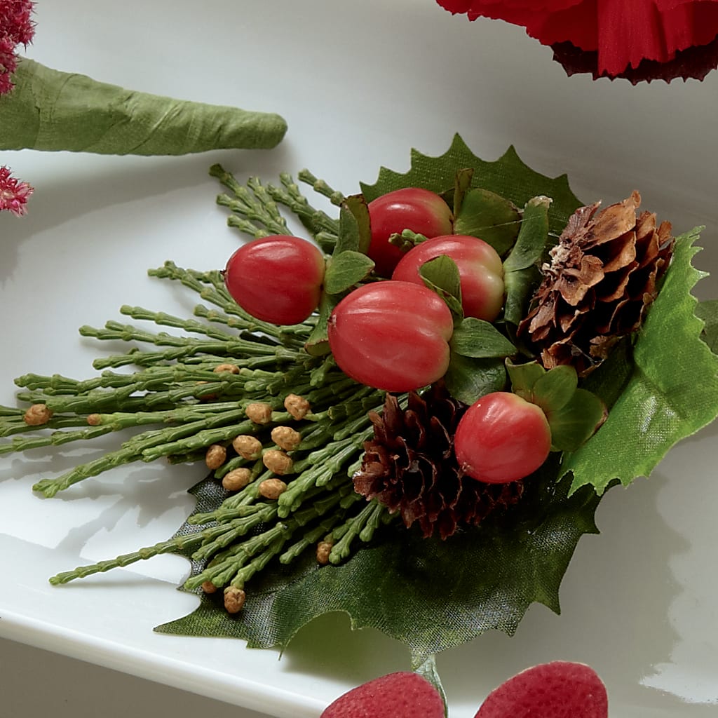 Red Berry Boutonniere – Joyce Florist Of Dallas Inc, Dallas TX