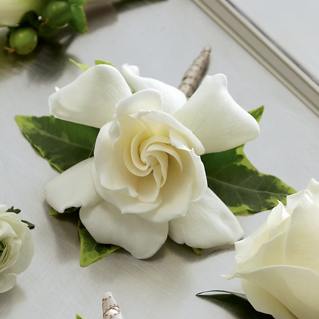 Gardenia Boutonniere – Joyce Florist Of Dallas Inc, Dallas TX
