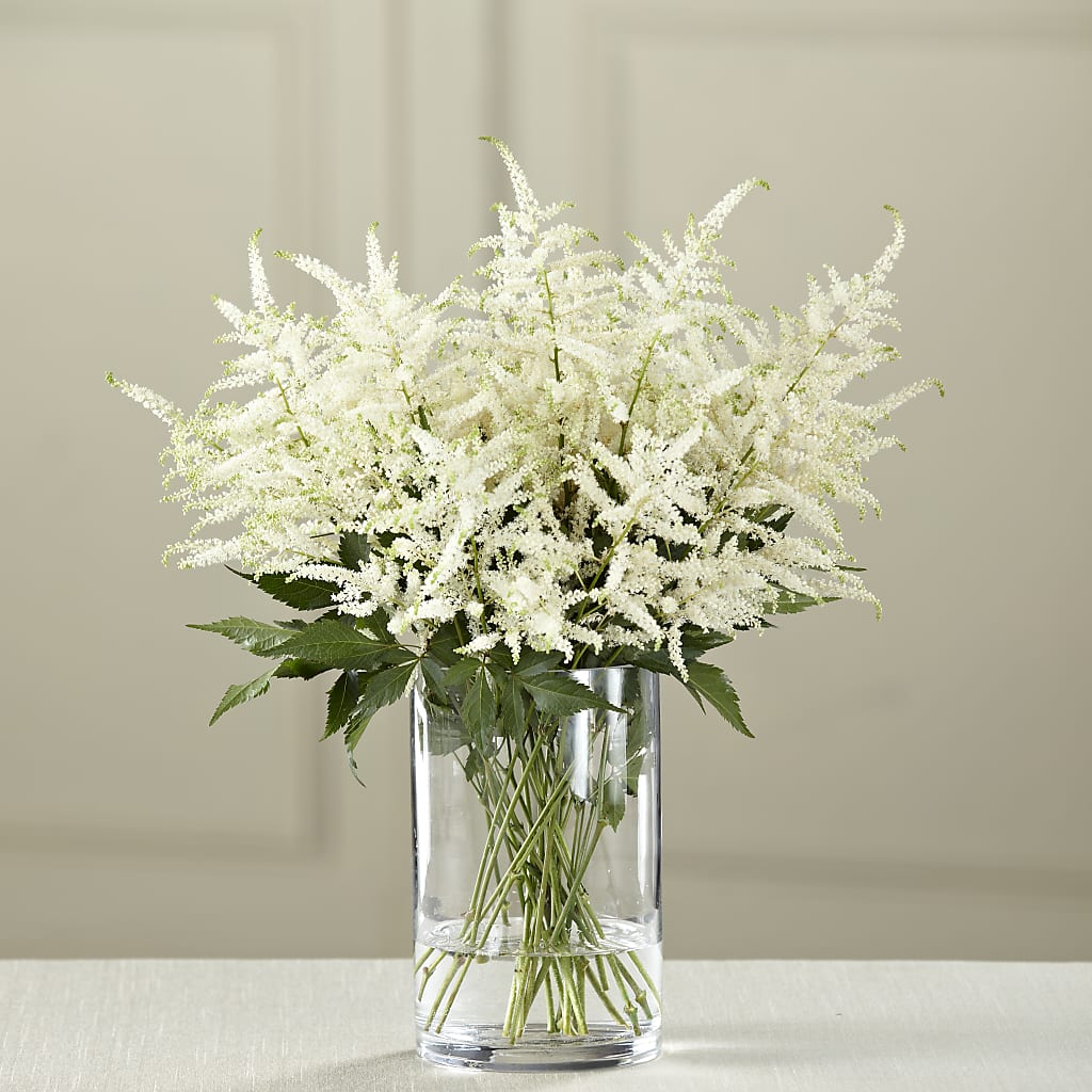 White Astilbe Bouquet – Joyce Florist Of Dallas Inc, Dallas TX