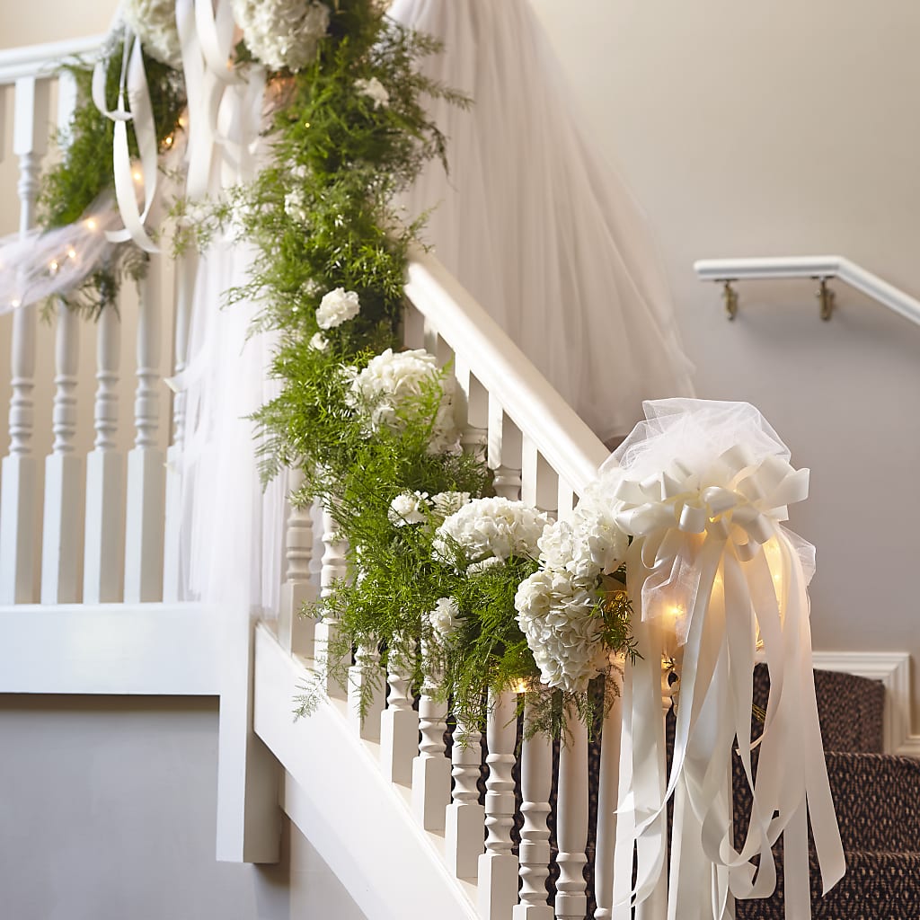 Champagne Dreams Garland – Joyce Florist Of Dallas Inc, Dallas TX