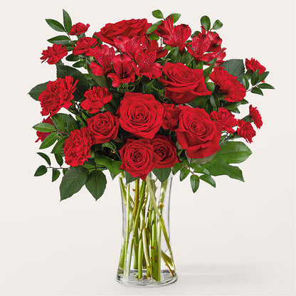 Brilliant Ruby Bouquet –  Joyce Florist Of Dallas Inc, Dallas TX