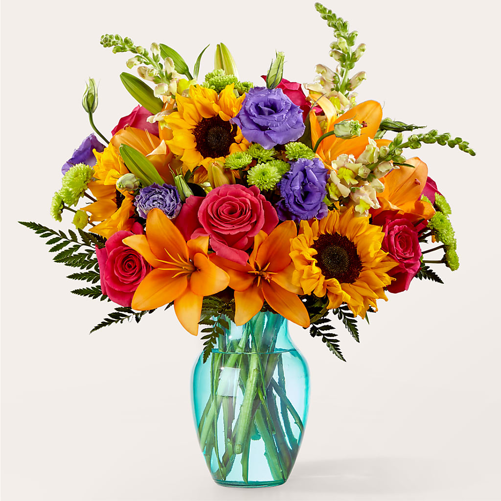 Double Rainbow Bouquet –  Joyce Florist Of Dallas Inc, Dallas TX