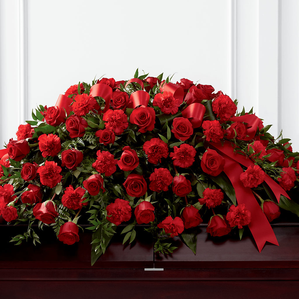 Tribute of Life Casket Spray –  Joyce Florist Of Dallas Inc, Dallas TX
