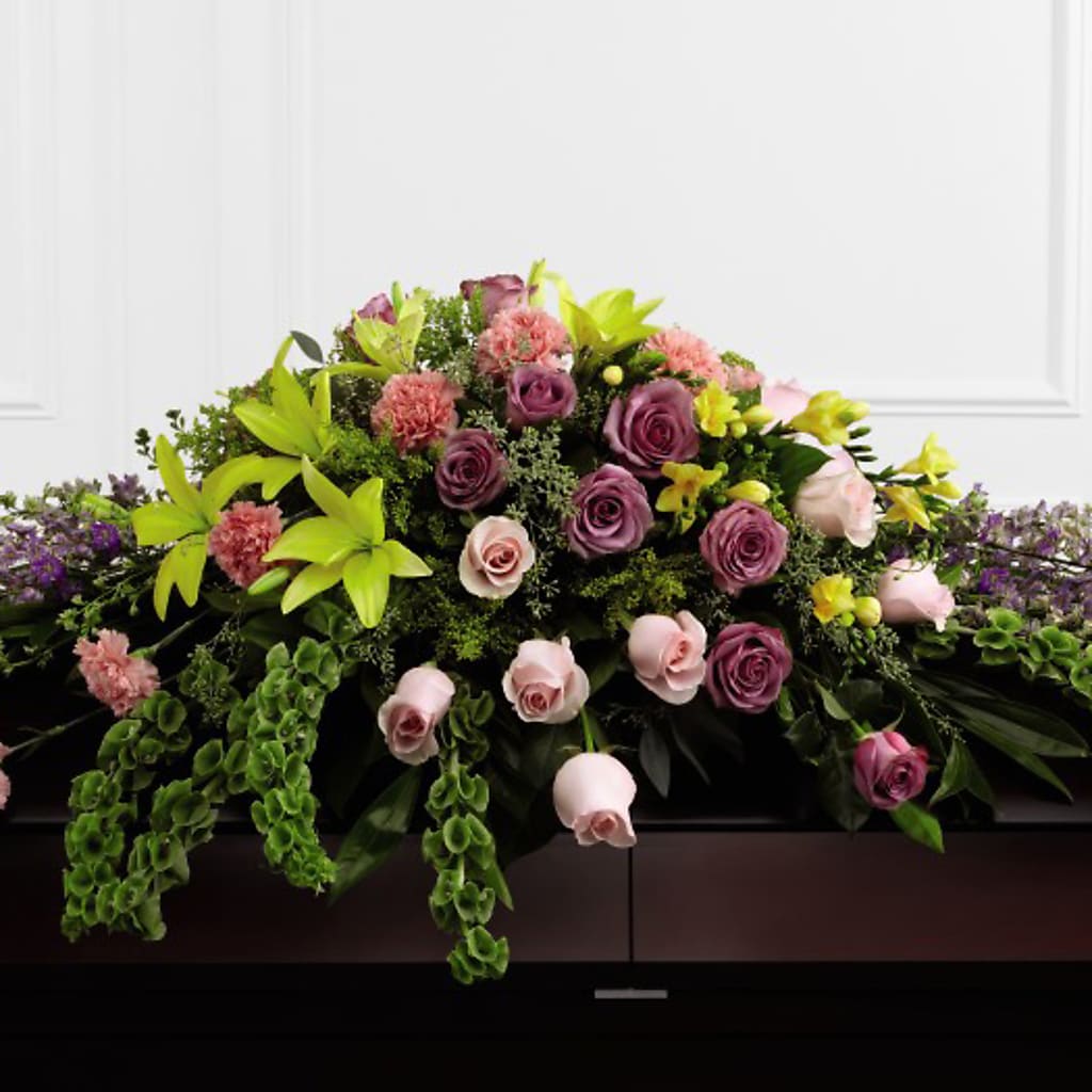 Forever Beloved Casket Spray –  Joyce Florist Of Dallas Inc, Dallas TX