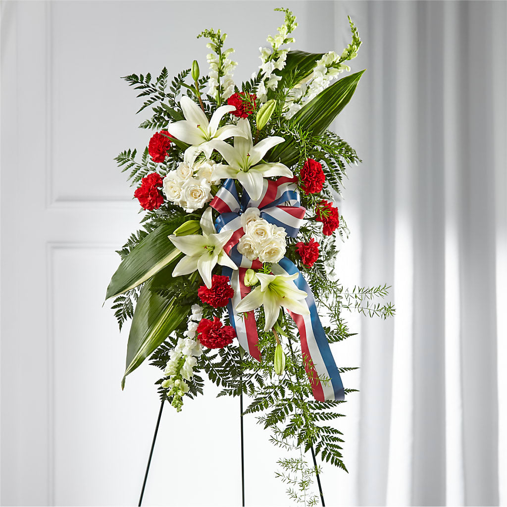 Stars of Life Standing Spray –  Joyce Florist Of Dallas Inc, Dallas TX