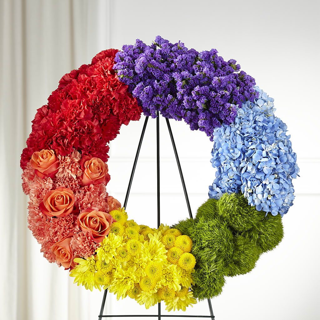 Circle of Love Wreath –  Joyce Florist Of Dallas Inc, Dallas TX