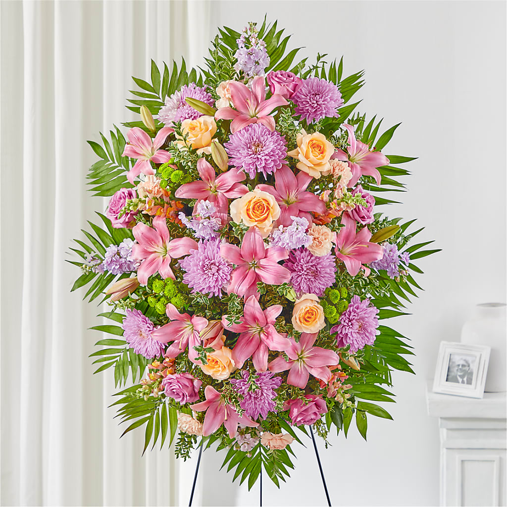 Love & Light Standing Spray –  Joyce Florist Of Dallas Inc, Dallas TX