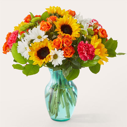 Sun-drenched Blooms Bouquet –  Joyce Florist Of Dallas Inc, Dallas TX