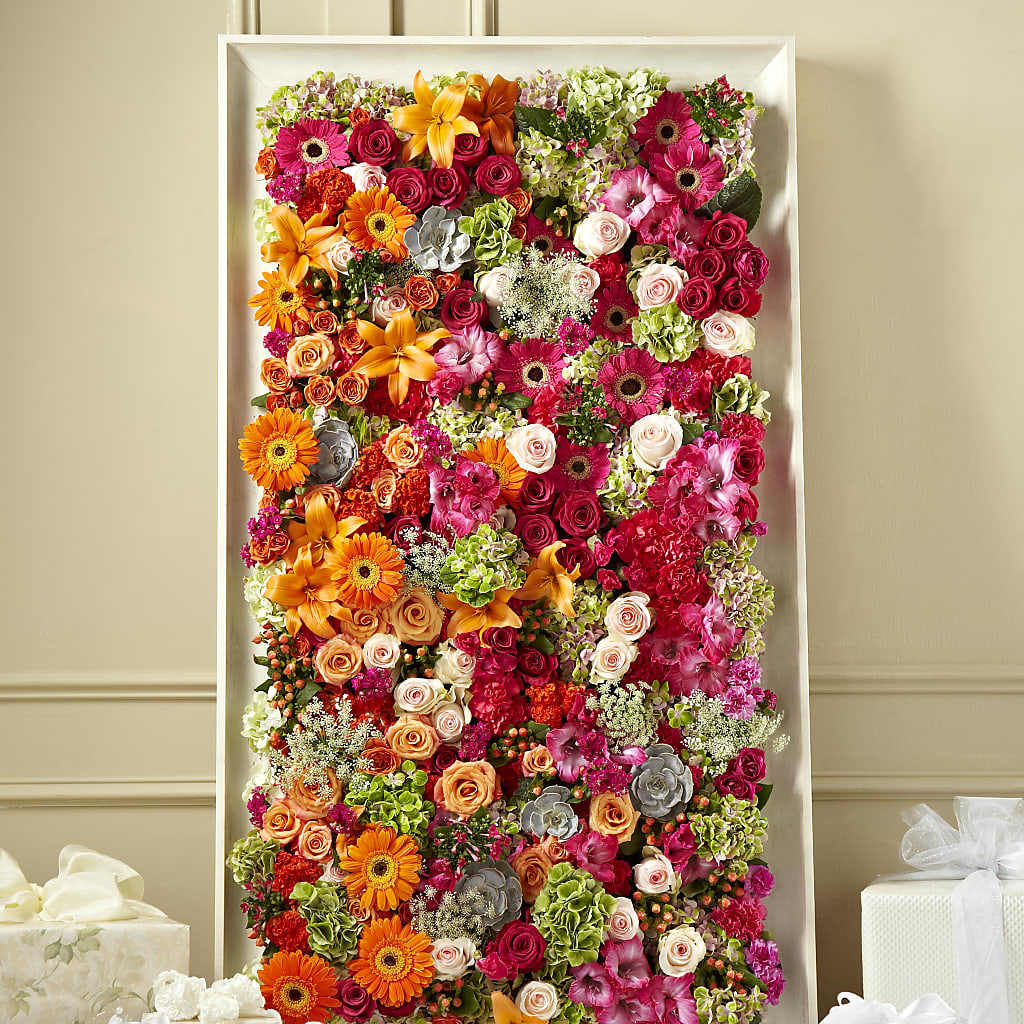 Fresh Picked Floral Wall –  Joyce Florist Of Dallas Inc, Dallas TX